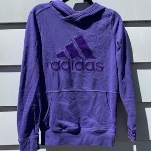 Purple Adidas Sweatshirt